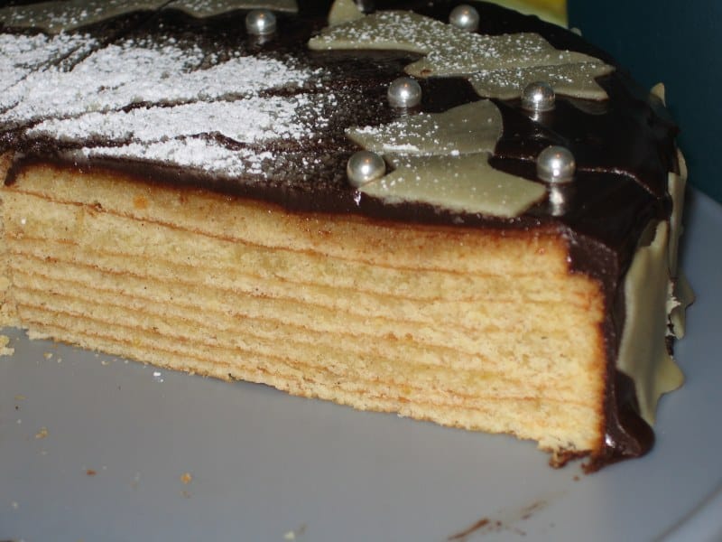 Baumkuchentorte – Деревянный торт